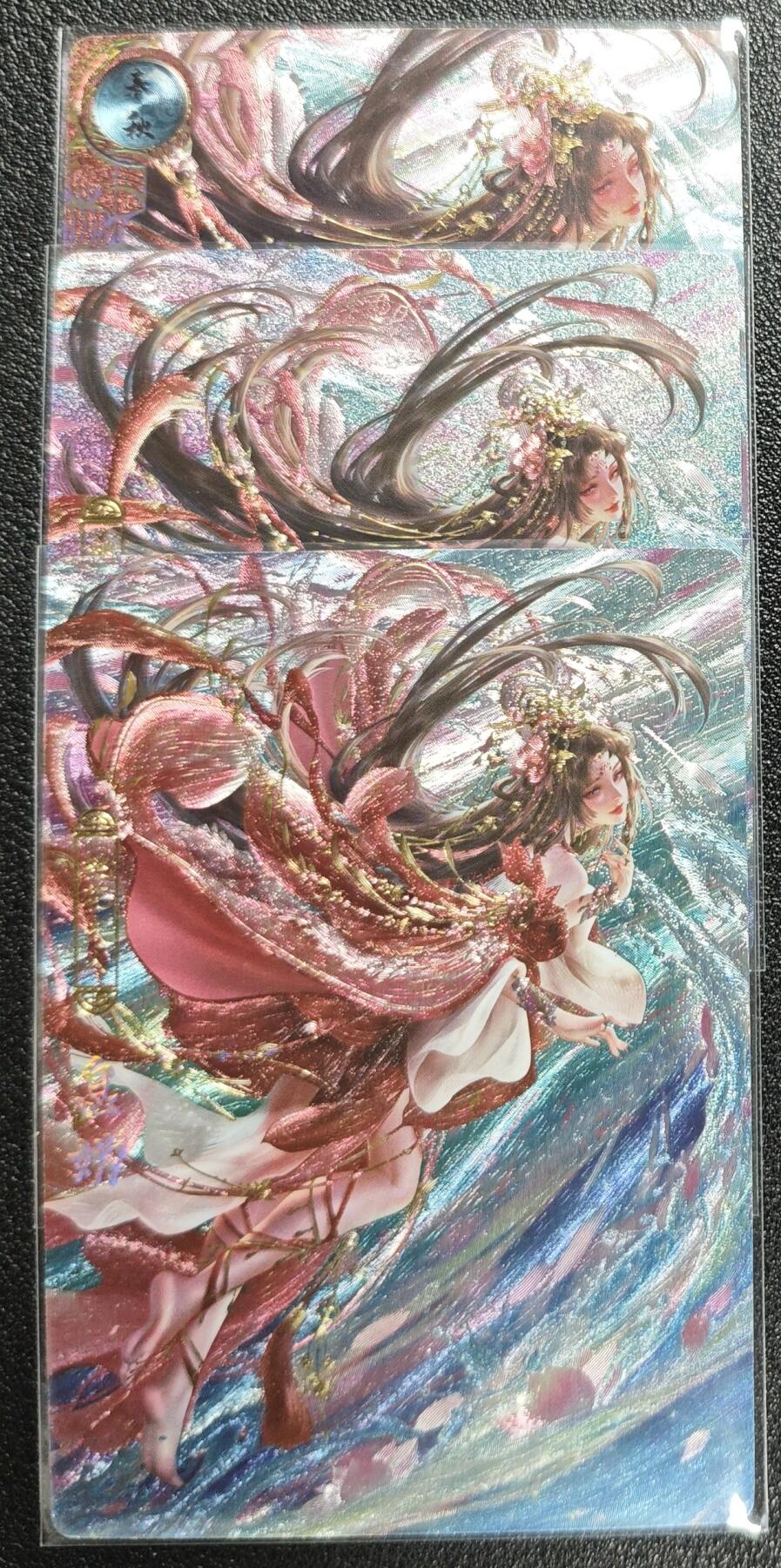 天玑星卡拍第131期《10.23周四截拍》持续收拍收评中 满赠卡需备注 卡玩帕克 神州百花谱 息妫 粗闪 三张