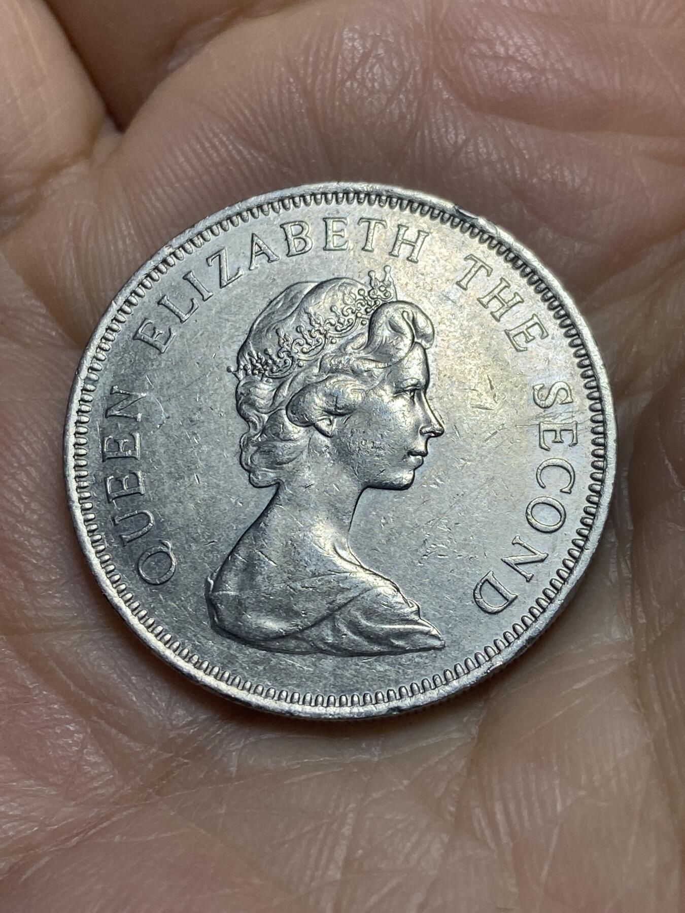 2025年第一百一十六场(总第一百四十二场）外国好品散币(免佣金) 英属福克兰群岛🇫🇰1983年10便士