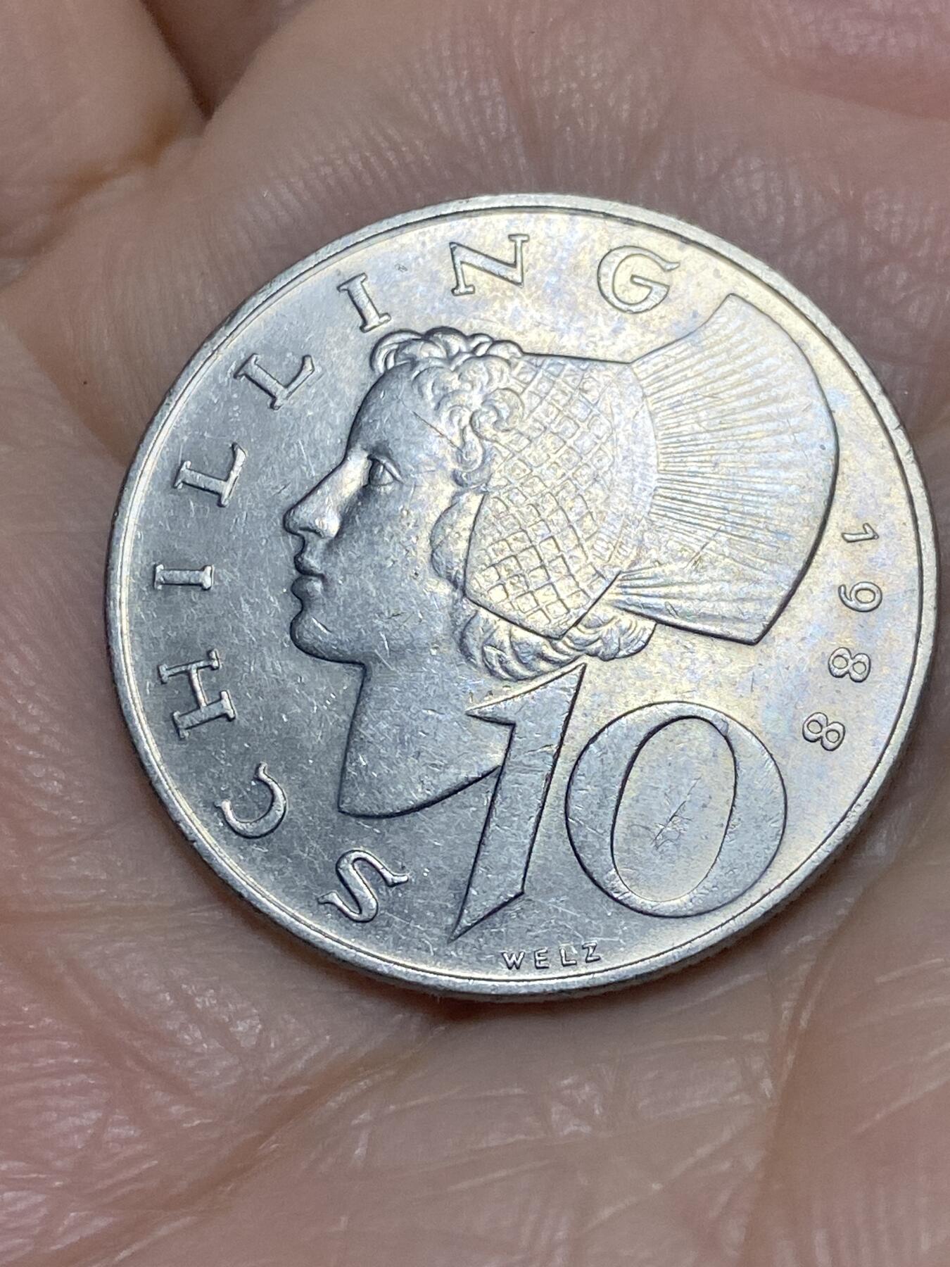 2025年第一百一十六场(总第一百四十二场）外国好品散币(免佣金) 奥地利🇦🇹1988年10先令