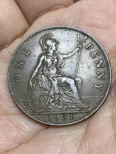 2025年第一百一十六场(总第一百四十二场）外国好品散币(免佣金) - 英国🇬🇧1931年1便士
