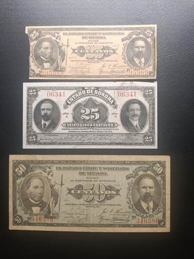 2025十月第三期，总197期 - 墨西哥地方银行纸币批量三张流通弱品—UNC