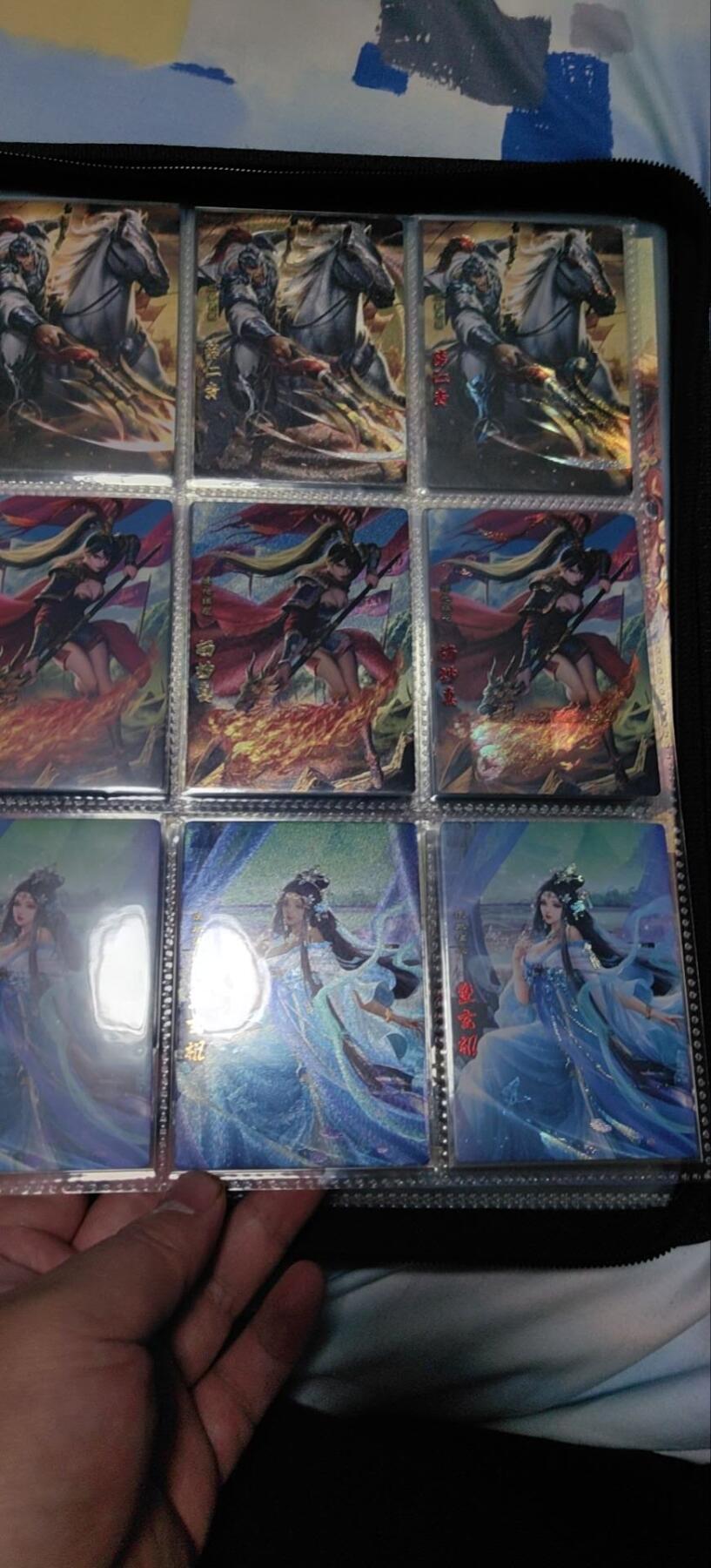 海绵宝宝卡牌专拍第5场(本场有自留价 各种亲签卡，套卡大套，自制卡难免瑕疵，可能存在轻微撞角爆边等出厂瑕疵，品控介意勿拍！) 神州群英传 1-3弹 前二弹入册，3弹未拆封