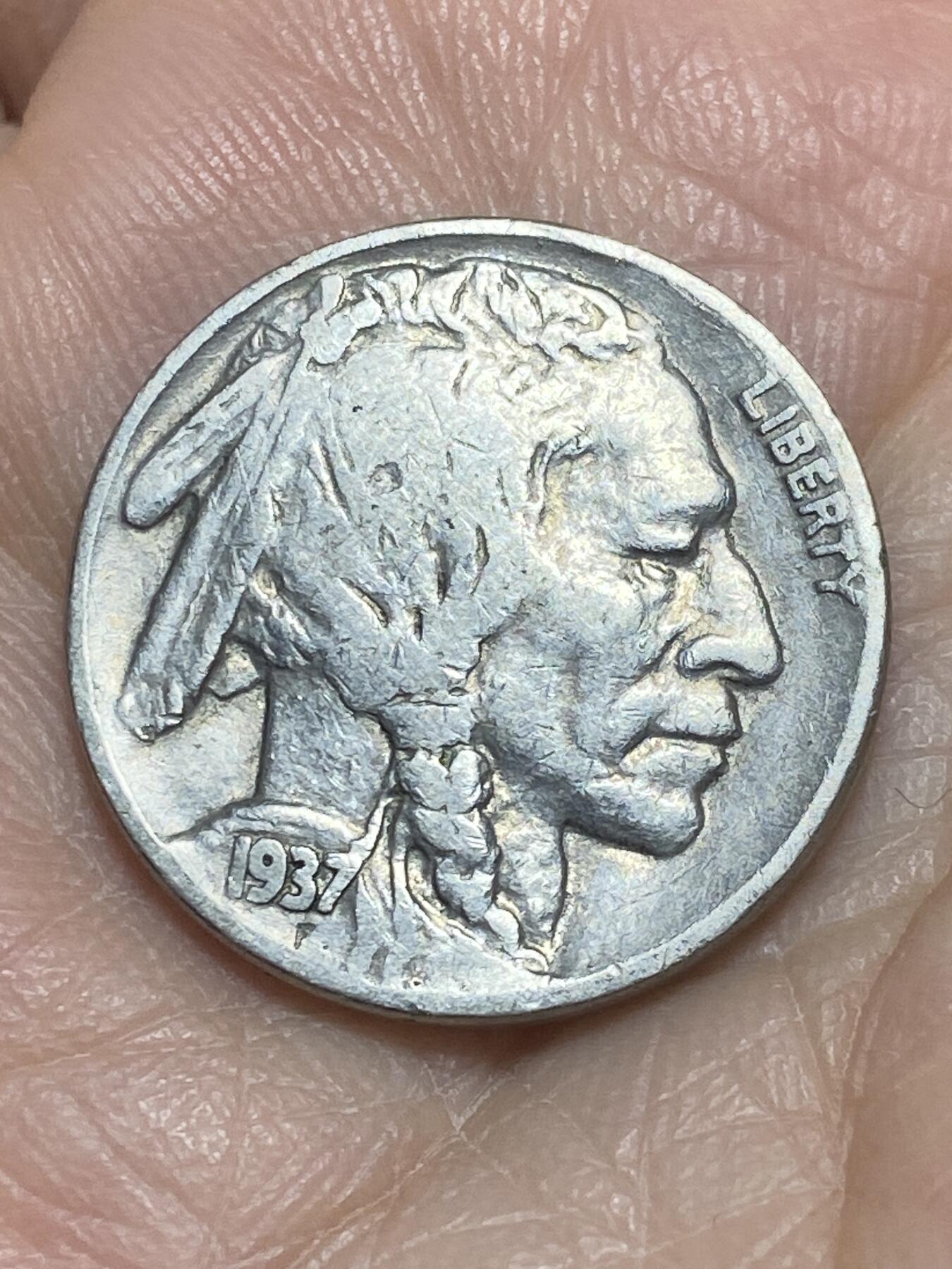 2025年第一百一十六场(总第一百四十二场）外国好品散币(免佣金) 美国🇺🇸1937年5分