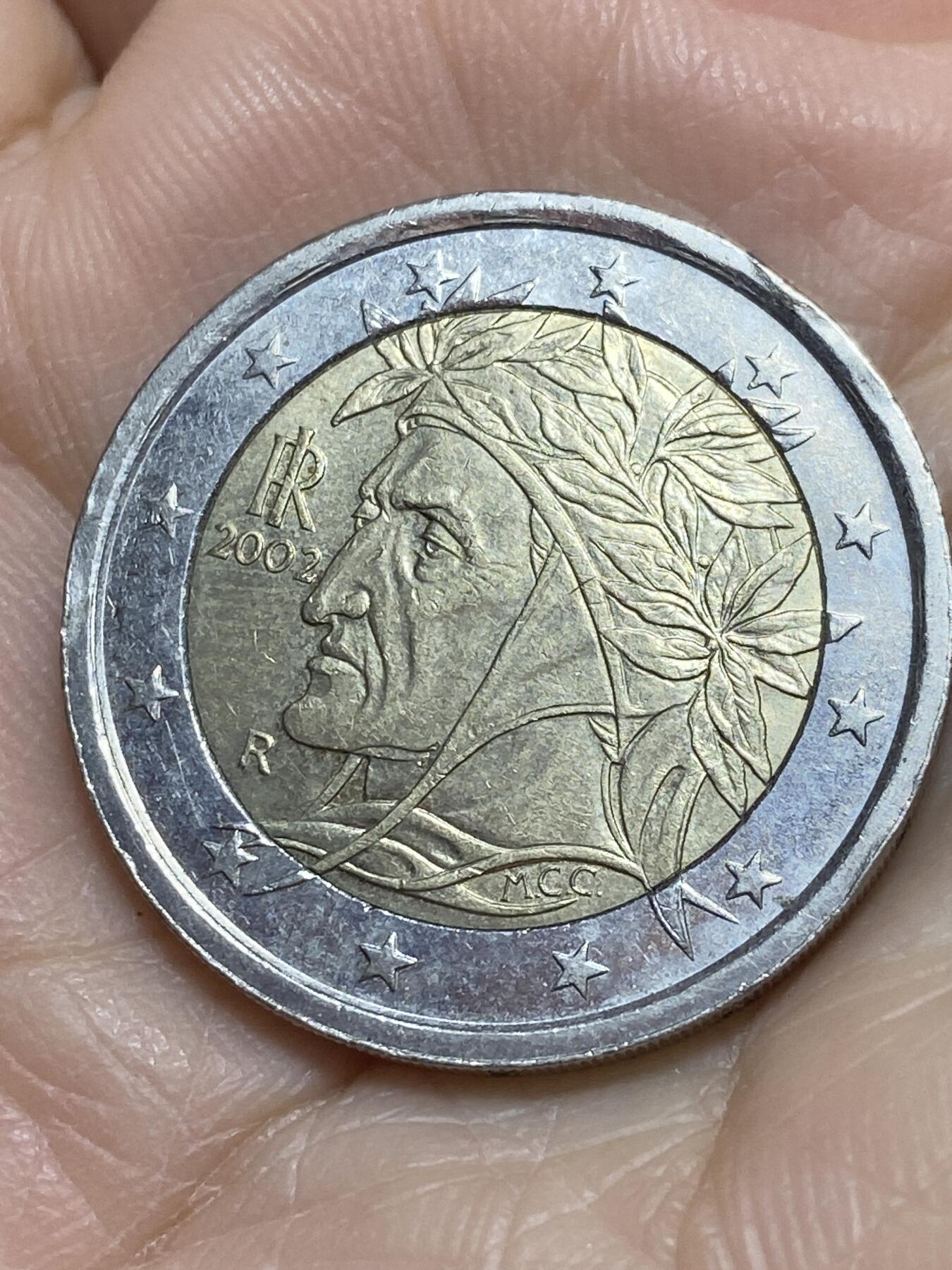 2025年第一百一十六场(总第一百四十二场）外国好品散币(免佣金) 意大利🇮🇹2002年2欧元