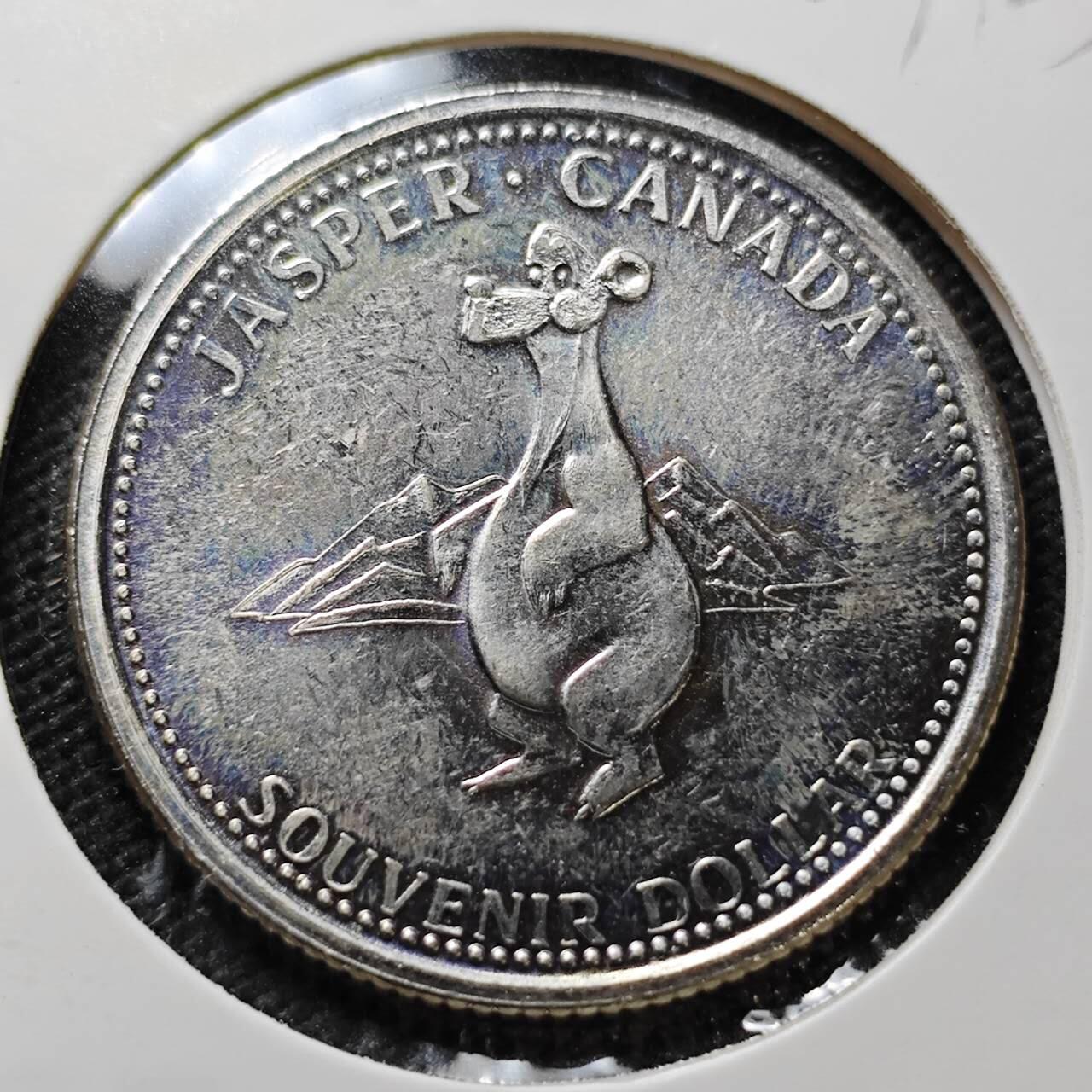 KK钱币收藏小铺  第357场  2月预留时间 周末发货  加拿大一元代币 好品