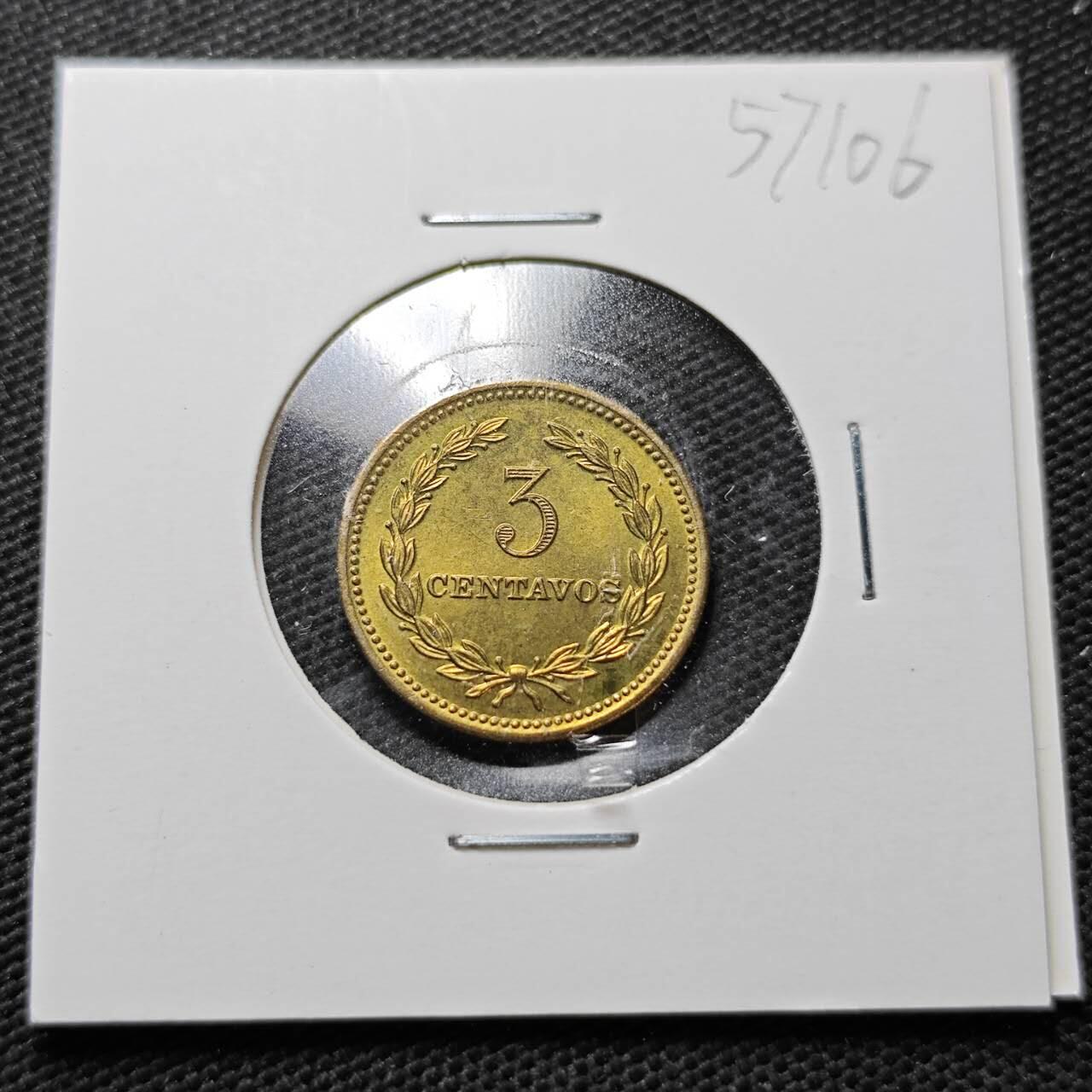 KK钱币收藏小铺  第357场  2月预留时间 周末发货 1974萨尔瓦多3分 好品