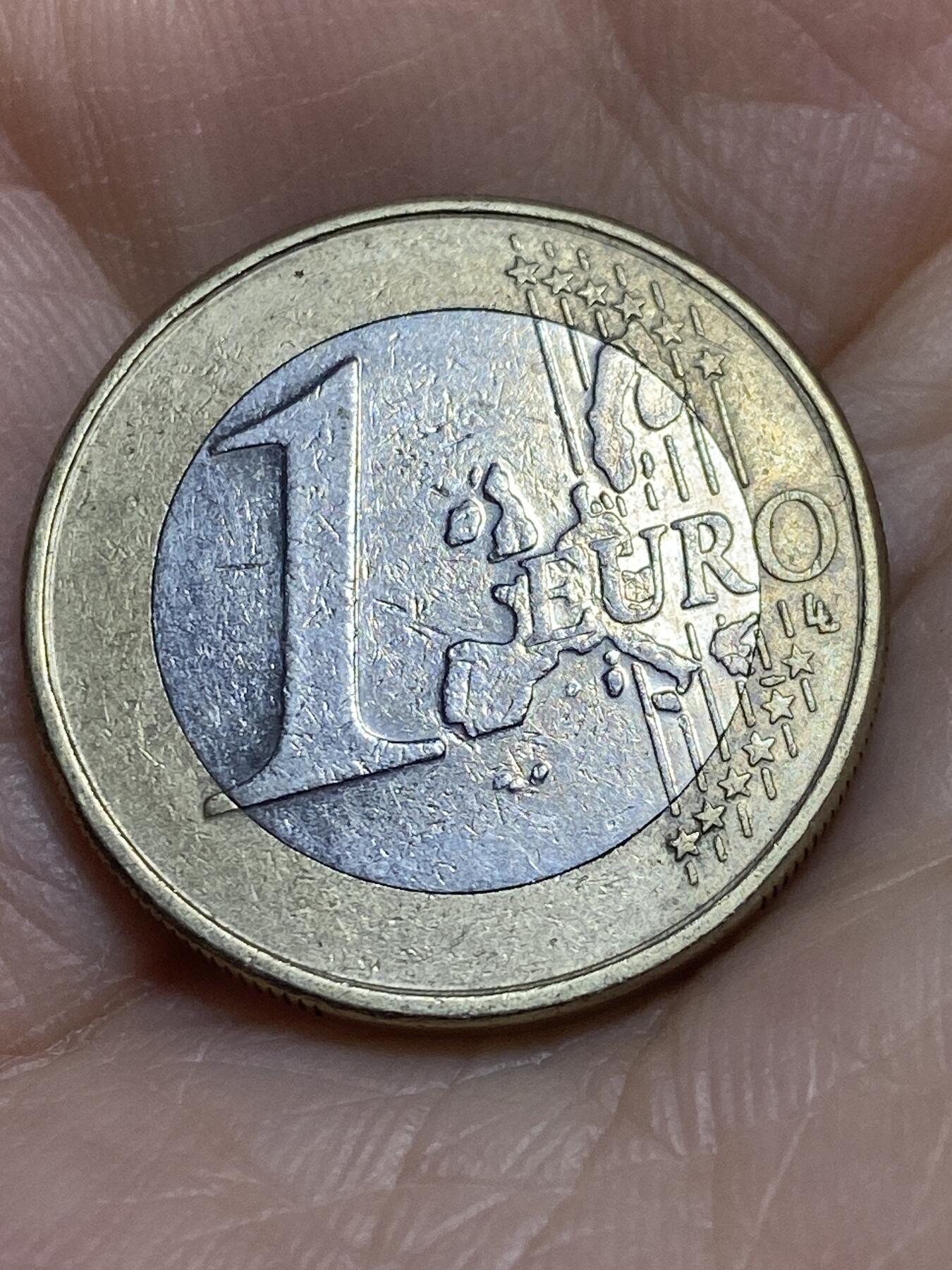 2025年第一百一十六场(总第一百四十二场）外国好品散币(免佣金) 比利时🇧🇪2002年1欧元