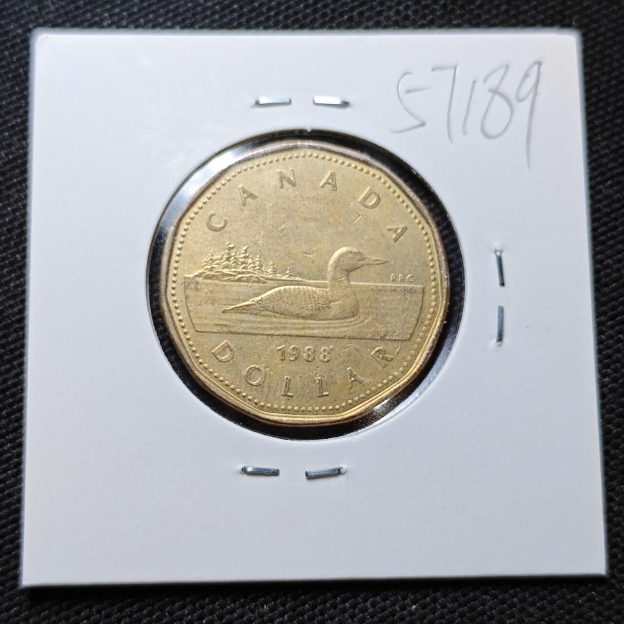 KK钱币收藏小铺  第357场  2月预留时间 周末发货  加拿大一元