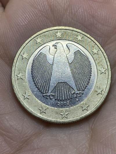 2025年第一百一十六场(总第一百四十二场）外国好品散币(免佣金) - 德国🇩🇪2002年1欧元