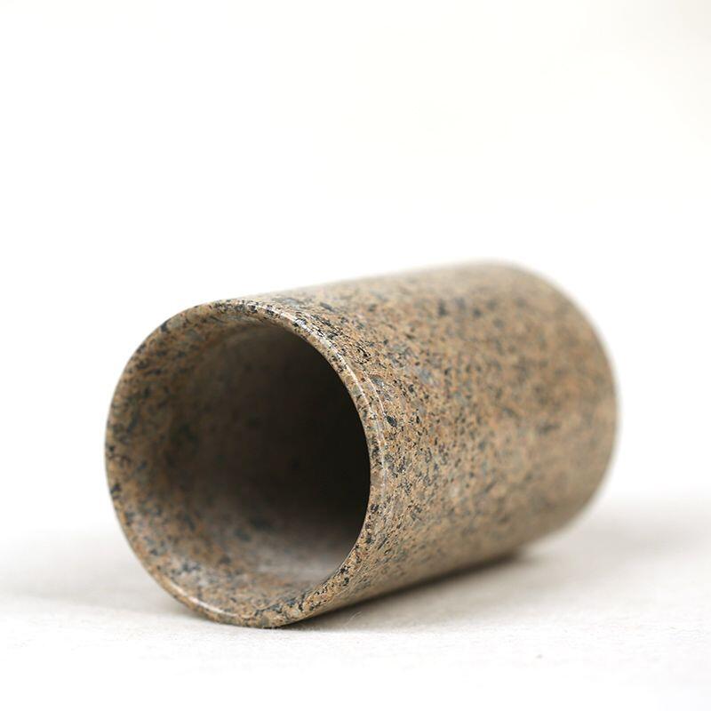 听雨轩（6） 麦饭石茶杯 6*10