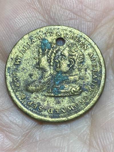 2025年第一百一十六场(总第一百四十二场）外国好品散币(免佣金) - 英国🇬🇧1831年纪念章(威廉四世和阿德莱德王后加冕纪念章)