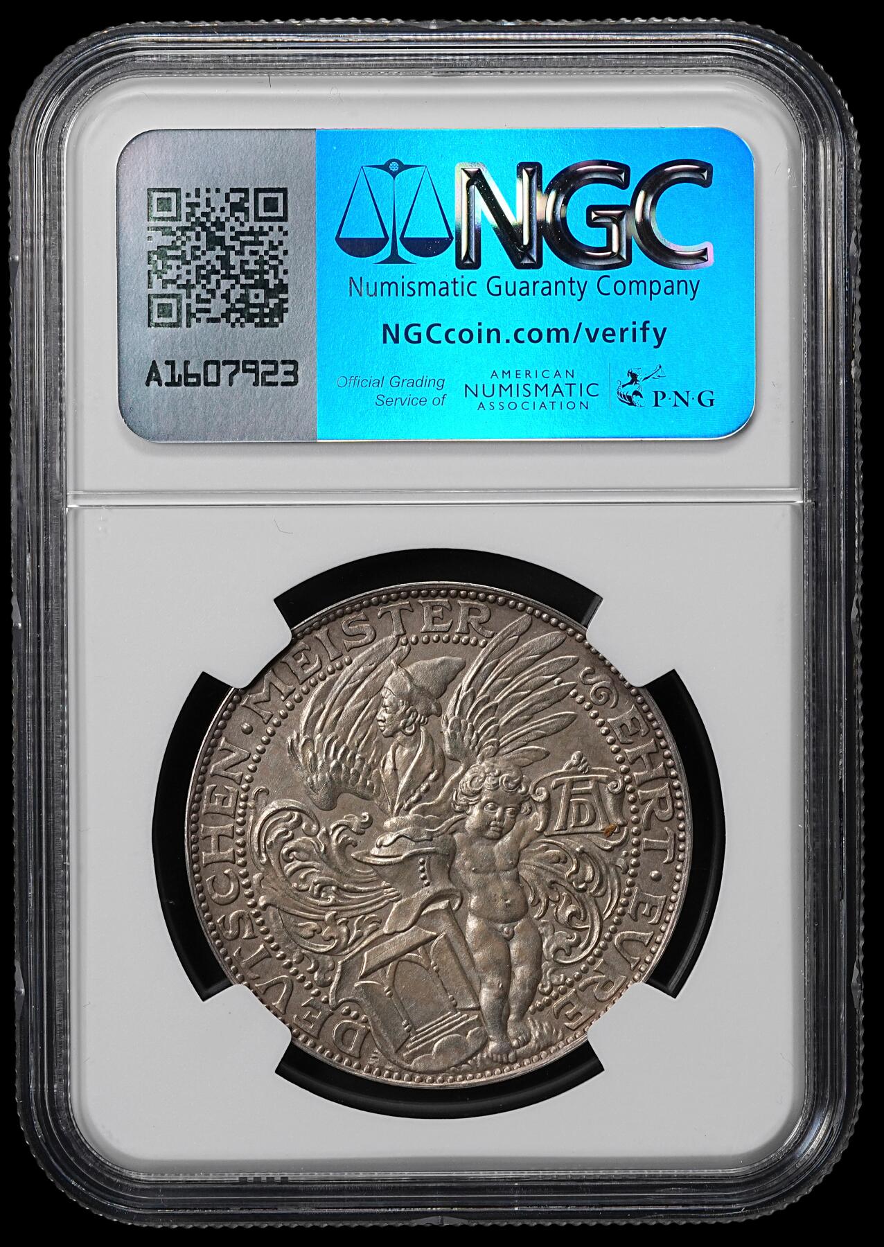 修遠堂世界钱币第九十期 NGC MS63 1928年德国-阿尔布雷特·丢勒逝世400周年纪念银章 卡尔歌茨作品