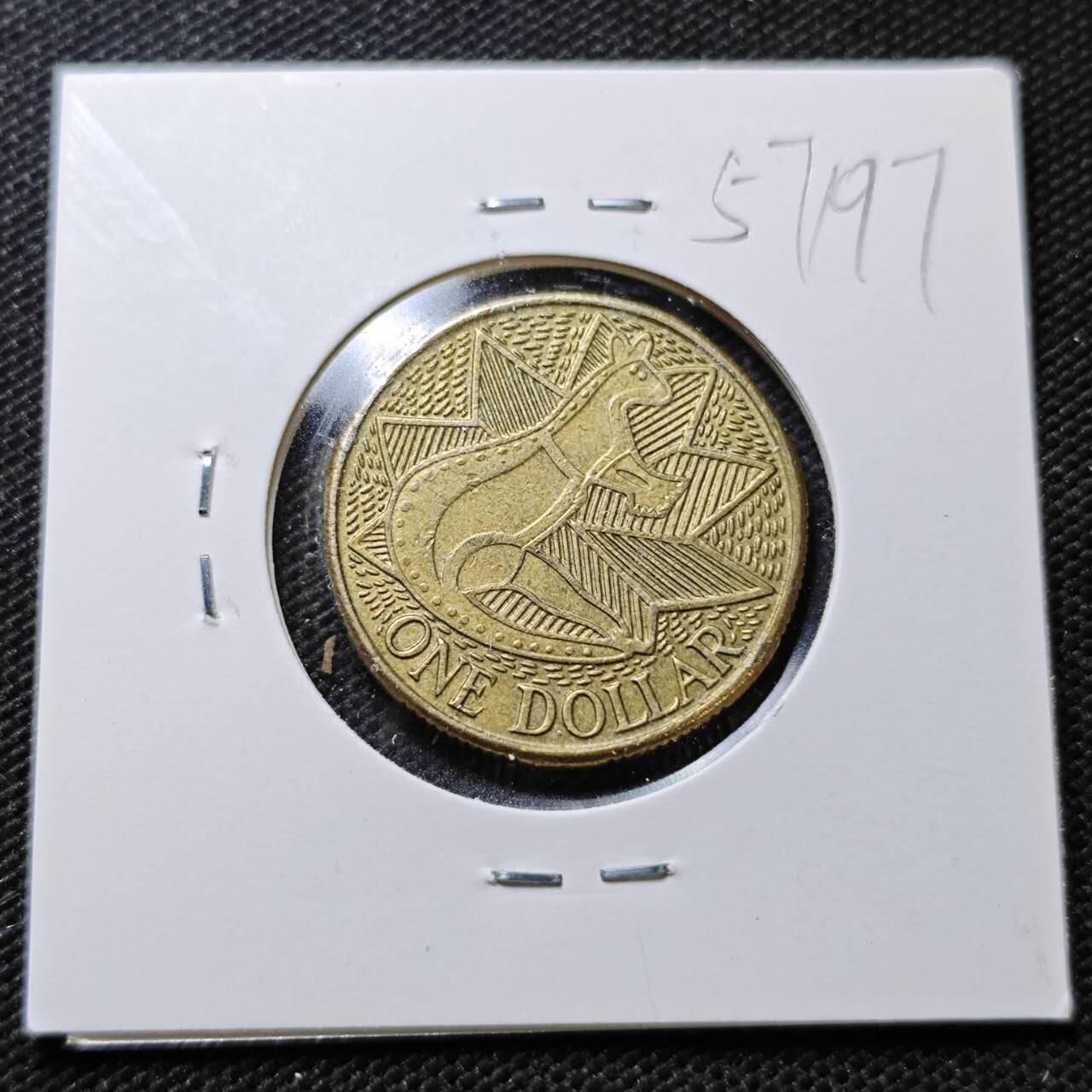 KK钱币收藏小铺  第357场  2月预留时间 周末发货  澳大利亚1元纪念币