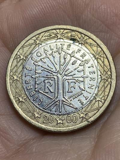 2025年第一百一十六场(总第一百四十二场）外国好品散币(免佣金) - 法国🇫🇷2000年1欧元