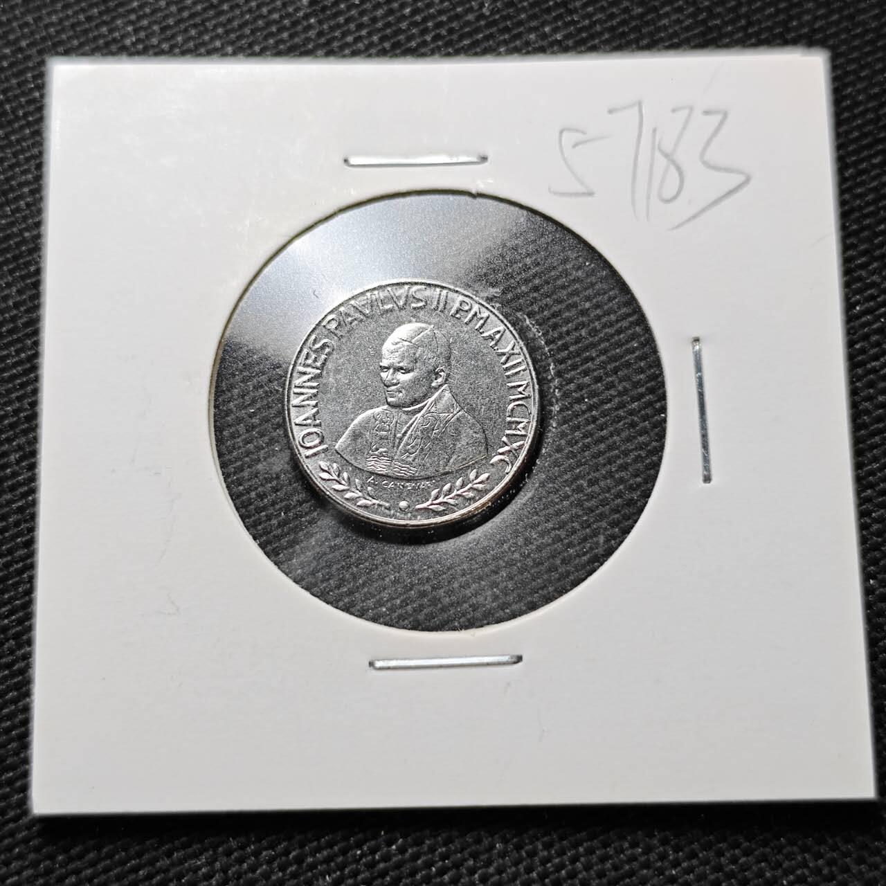 KK钱币收藏小铺  第357场  2月预留时间 周末发货  梵蒂冈50里拉