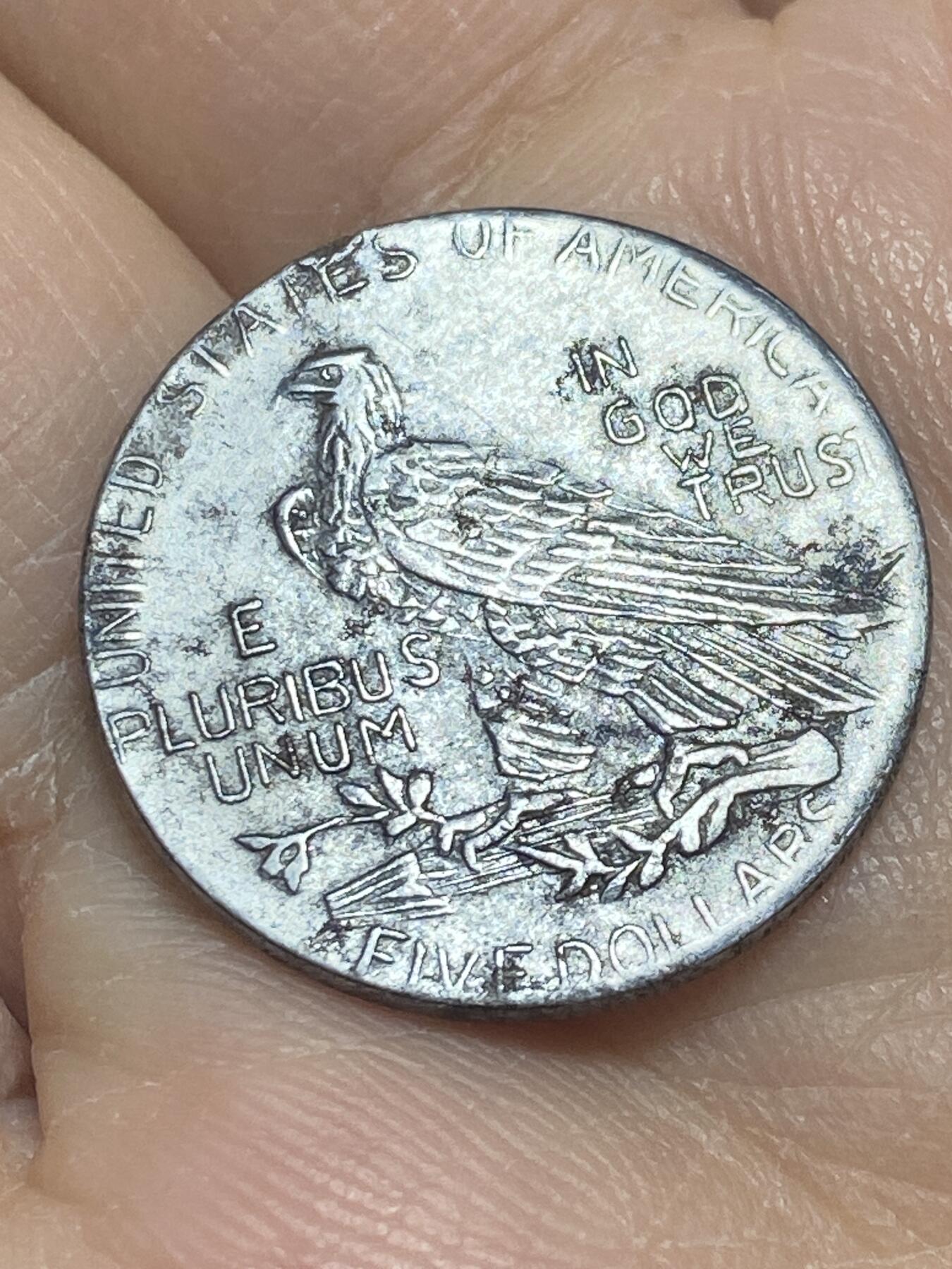 2025年第一百一十六场(总第一百四十二场）外国好品散币(免佣金) 美国🇺🇸1913年5美元(铁材质工艺品)