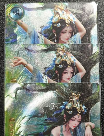 天玑星卡拍第131期《10.23周四截拍》持续收拍收评中 满赠卡需备注 - 卡玩帕克 神州百花谱 冯小青 粗闪 三张