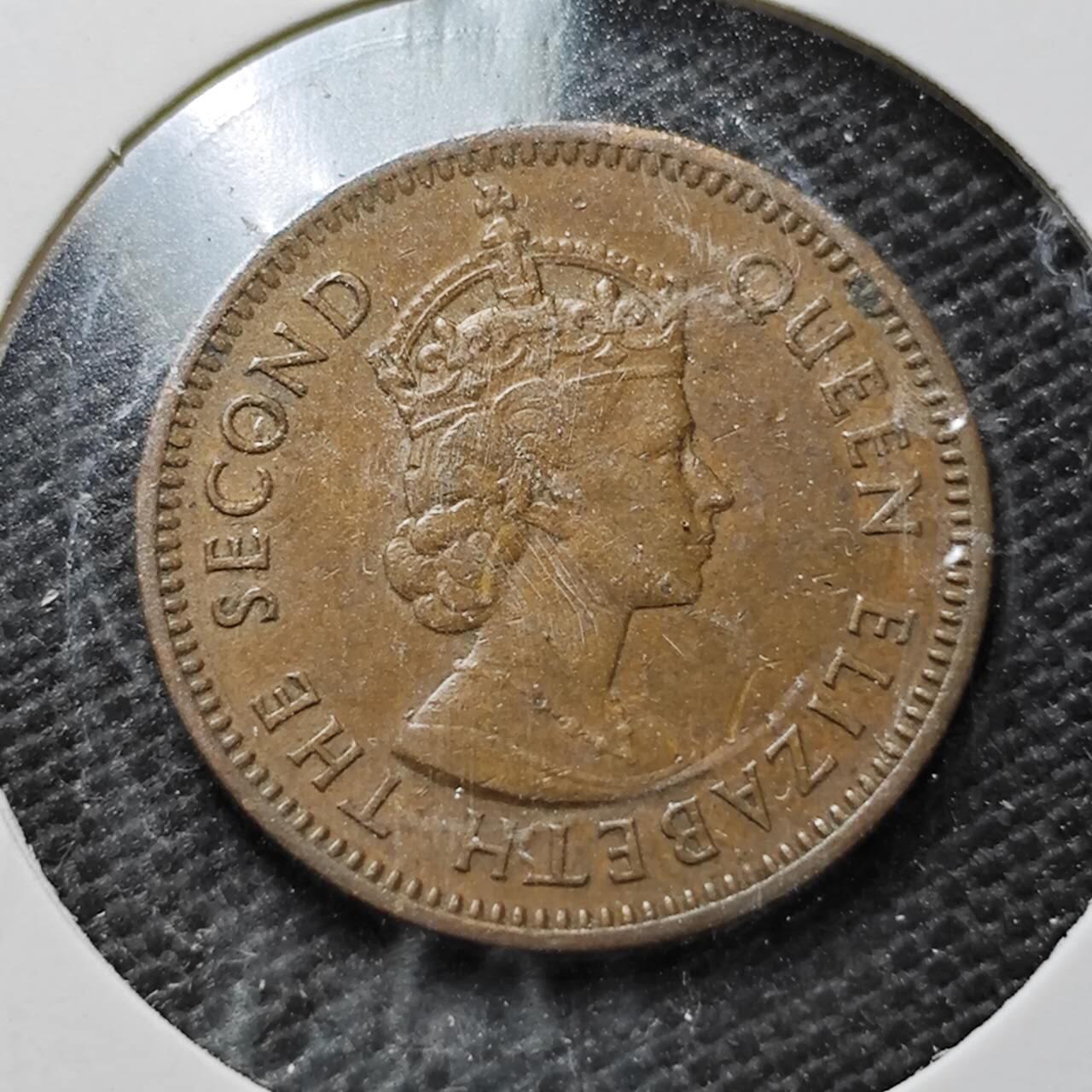 KK钱币收藏小铺  第357场  2月预留时间 周末发货  英属塞浦路斯3米尔铜币