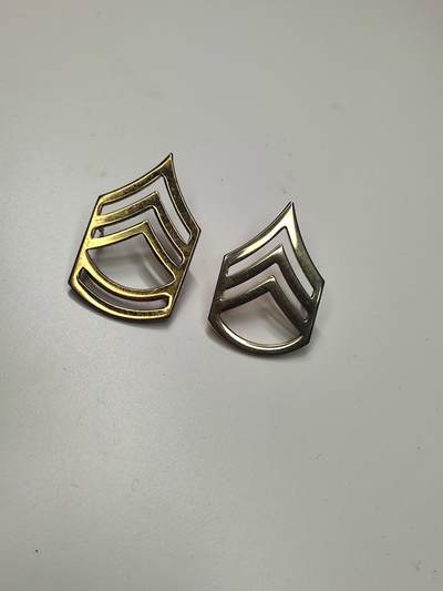 新时代收藏徽章红藏拍卖(第二十七场)  徽章纸品证书杂项 - 美军士官领章