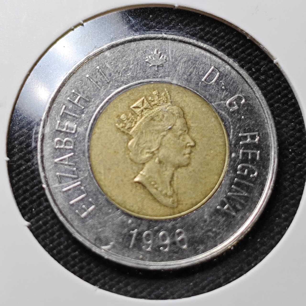 KK钱币收藏小铺  第357场  2月预留时间 周末发货  加拿大2元