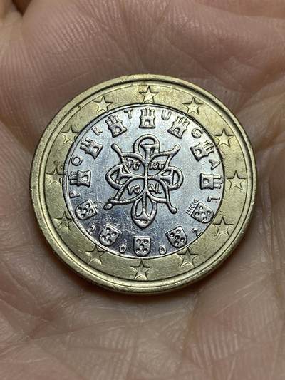 2025年第一百一十六场(总第一百四十二场）外国好品散币(免佣金) - 葡萄牙🇵🇹2002年1欧元