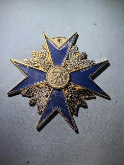 盛世勋华——号角文化勋章邮票专场拍卖第285期 - 德国（邦国）普鲁士王国黑鹰勋章绶章 复刻