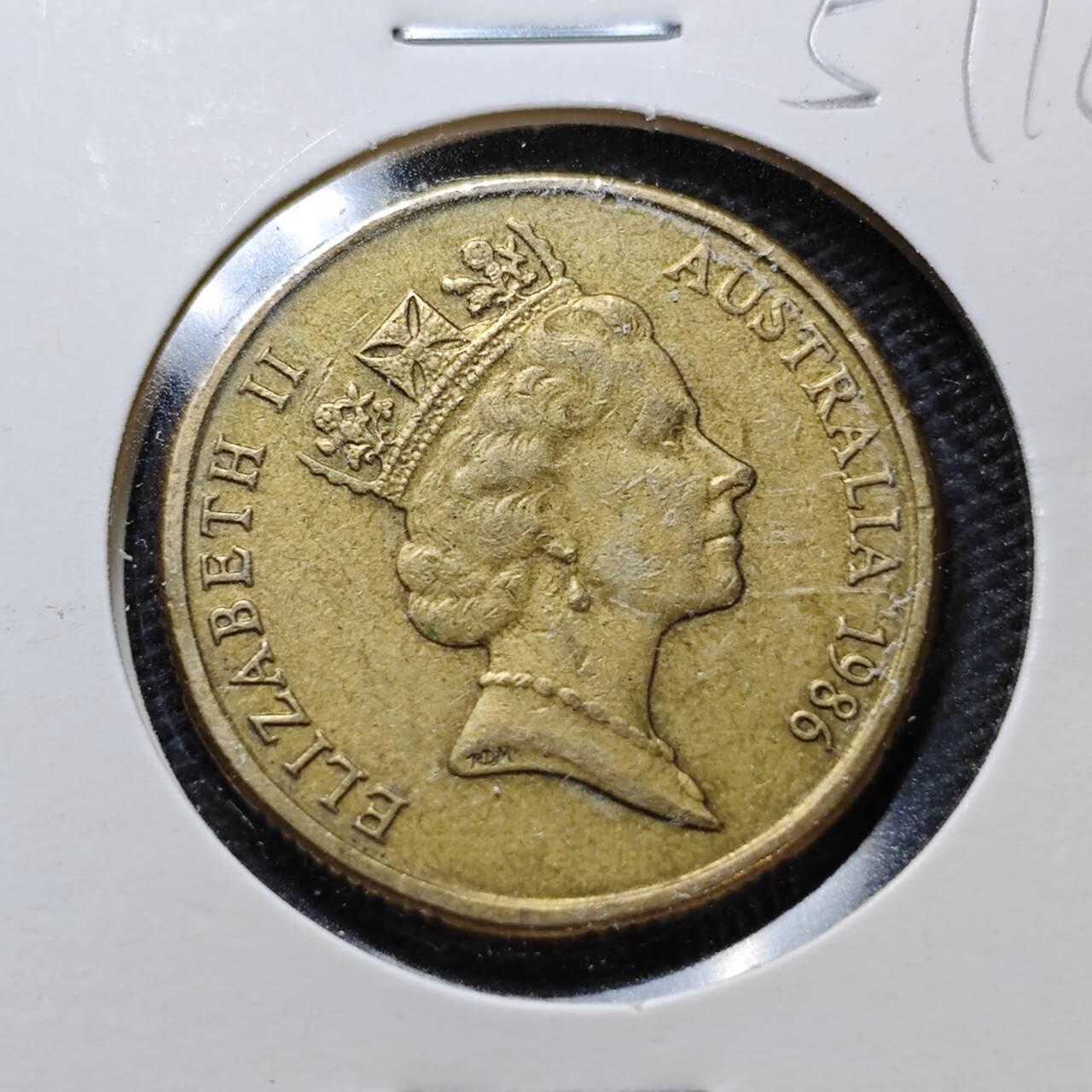 KK钱币收藏小铺  第357场  2月预留时间 周末发货  澳大利亚1元纪念币