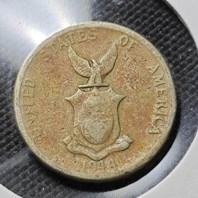 KK钱币收藏小铺  第357场  2月预留时间 周末发货 -  美属菲律宾5分