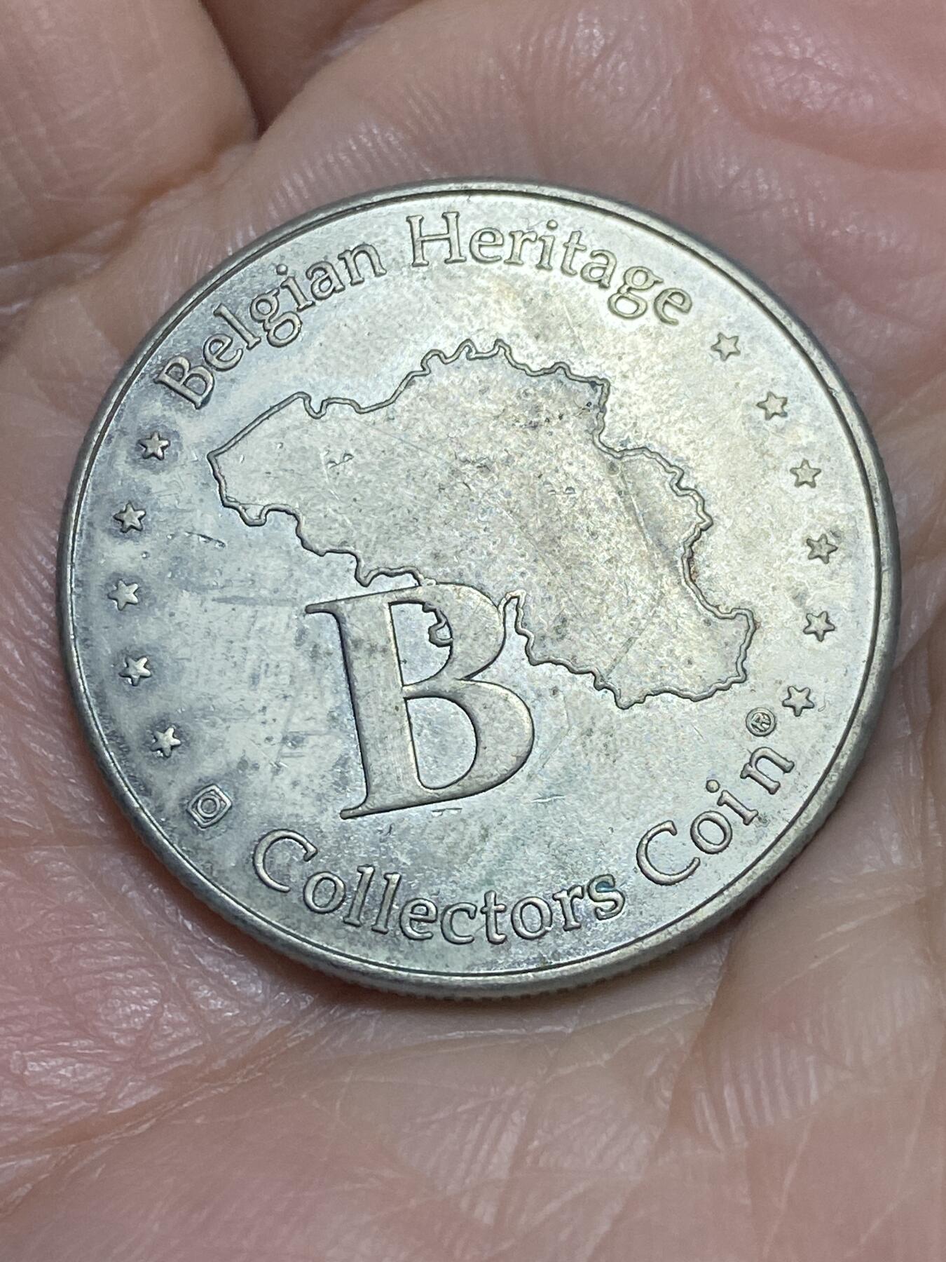 2025年第一百一十六场(总第一百四十二场）外国好品散币(免佣金) 比利时🇧🇪文化遗产系列纪念章(布鲁日市政厅博物馆纪念章)