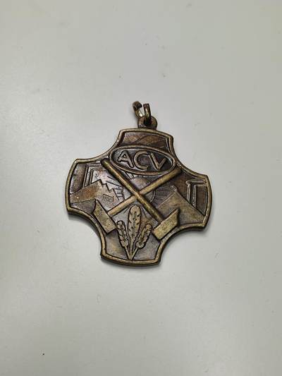 新时代收藏徽章红藏拍卖(第二十七场)  徽章纸品证书杂项 - 比利时劳工组织奖章