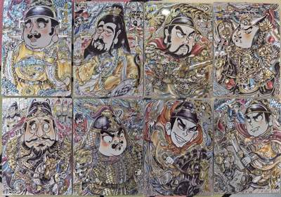 丫丫卡拍第12期（10月23日21点截止） - 卡德曼《山丘》明朝皇帝 粗闪 八张一套