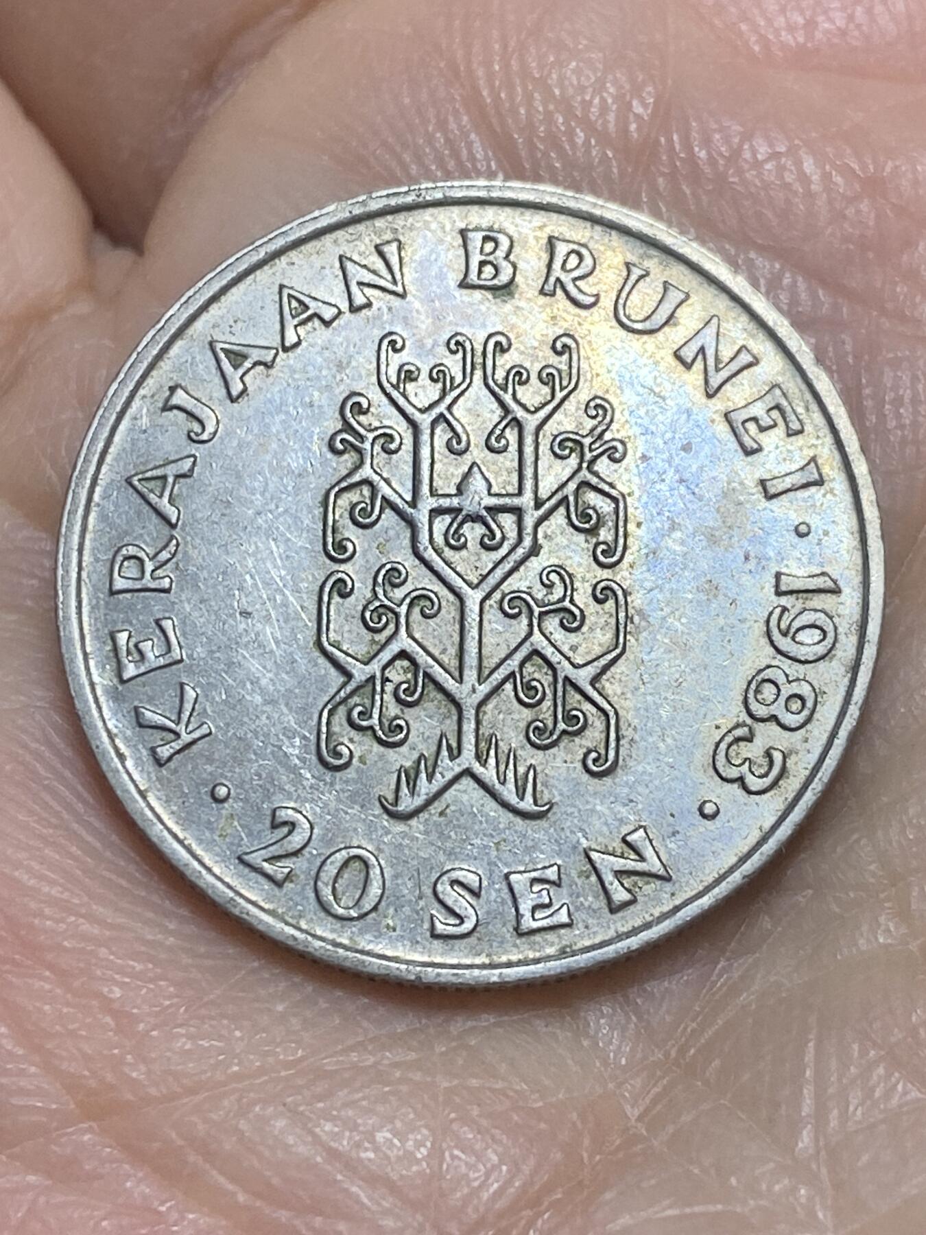 2025年第一百一十六场(总第一百四十二场）外国好品散币(免佣金) 文莱🇧🇳1983年20仙