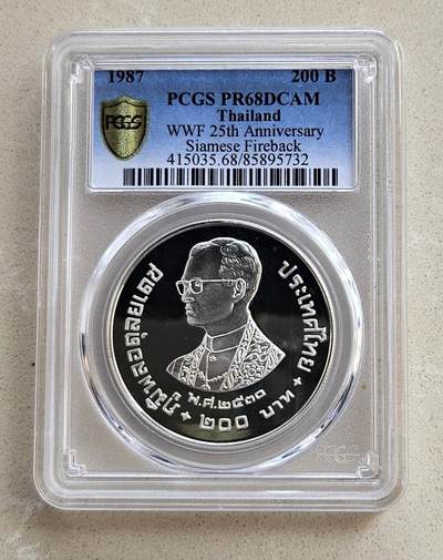 【币将精彩】世界钱币拍卖（2025-11-19） - PCGS泰国1981年儿童年纪念银币评级币