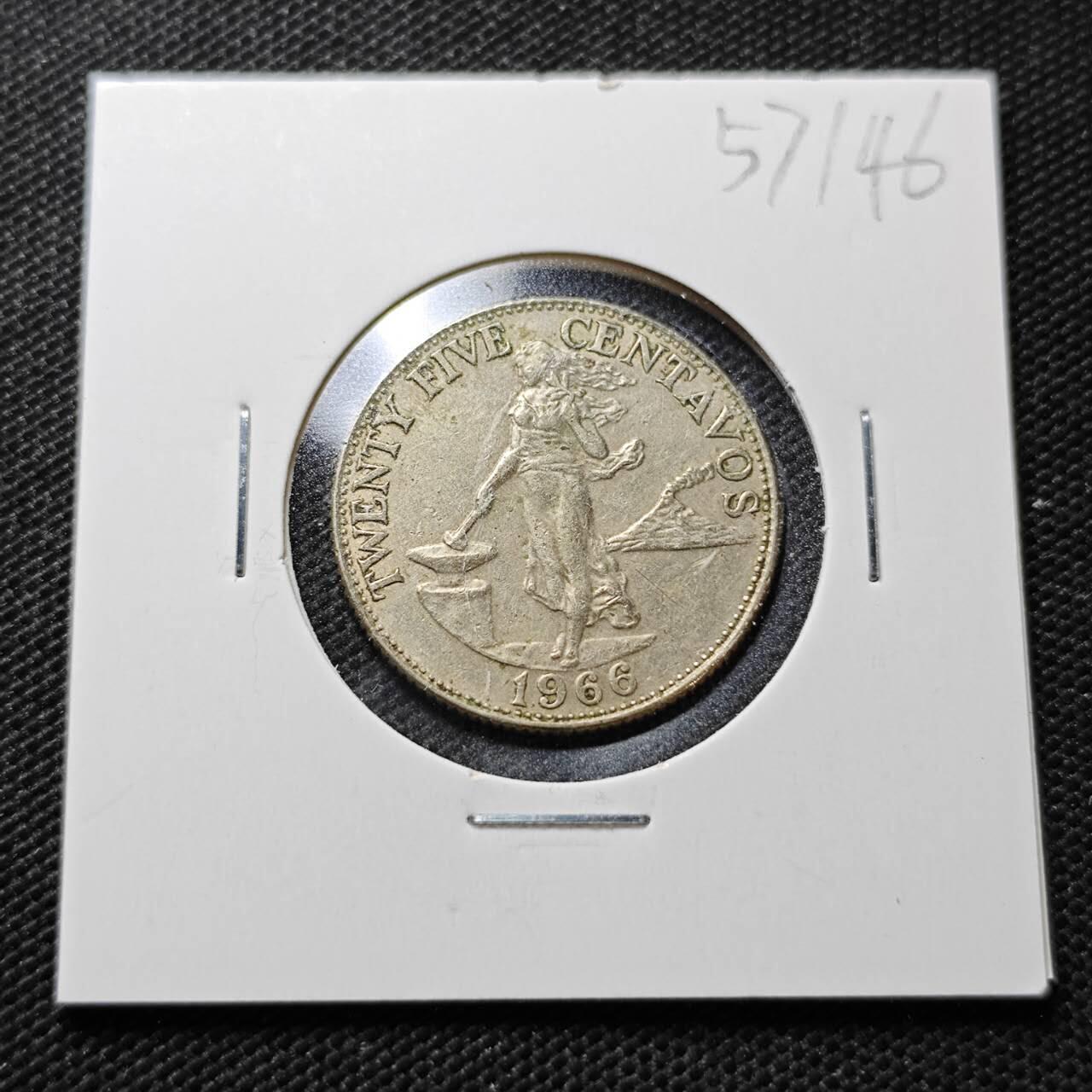 KK钱币收藏小铺  第357场  2月预留时间 周末发货 菲律宾 打铁女神25分