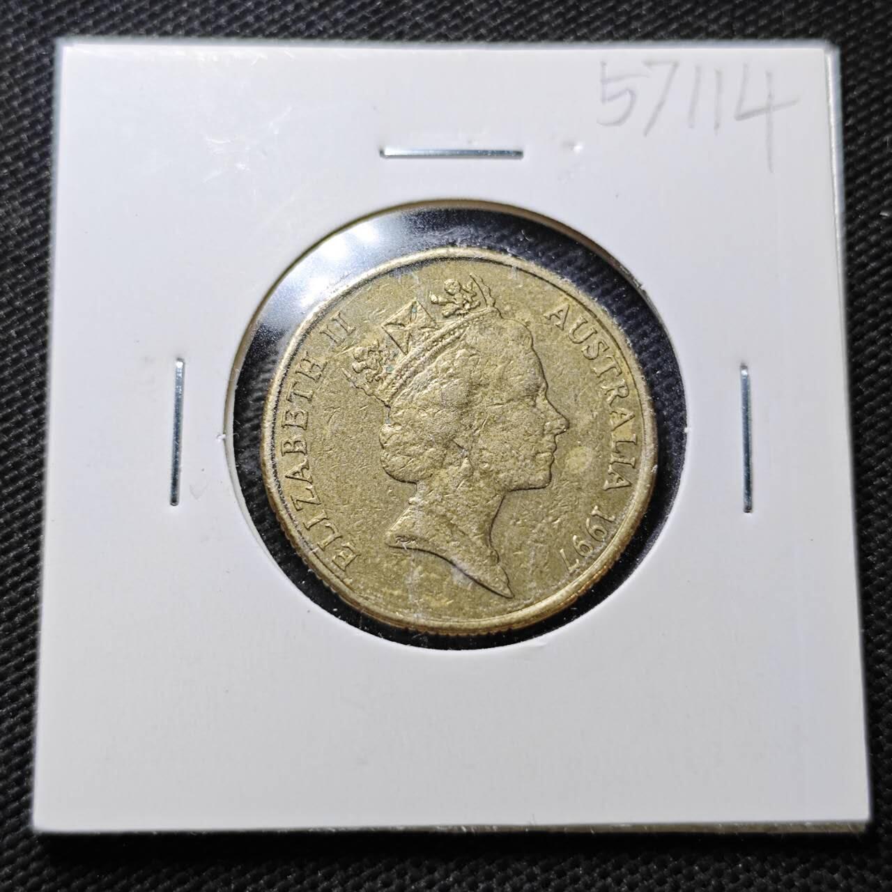 KK钱币收藏小铺  第357场  2月预留时间 周末发货  澳大利亚1元纪念币