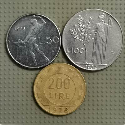 2025年第107场各国散币拍卖（总第107场） - 意大利3枚