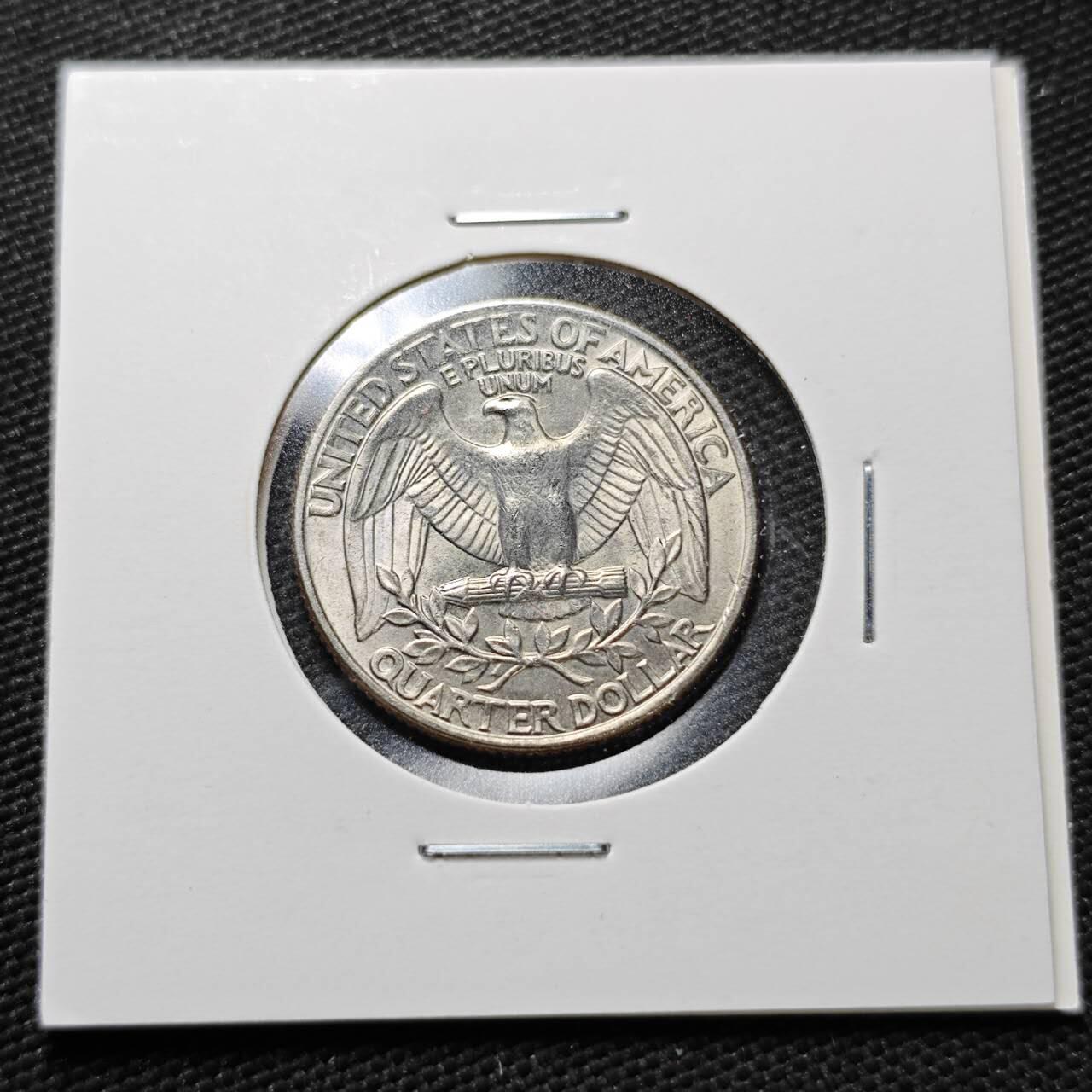 KK钱币收藏小铺  第358场  2月预留时间 周末发货  1979美国25分