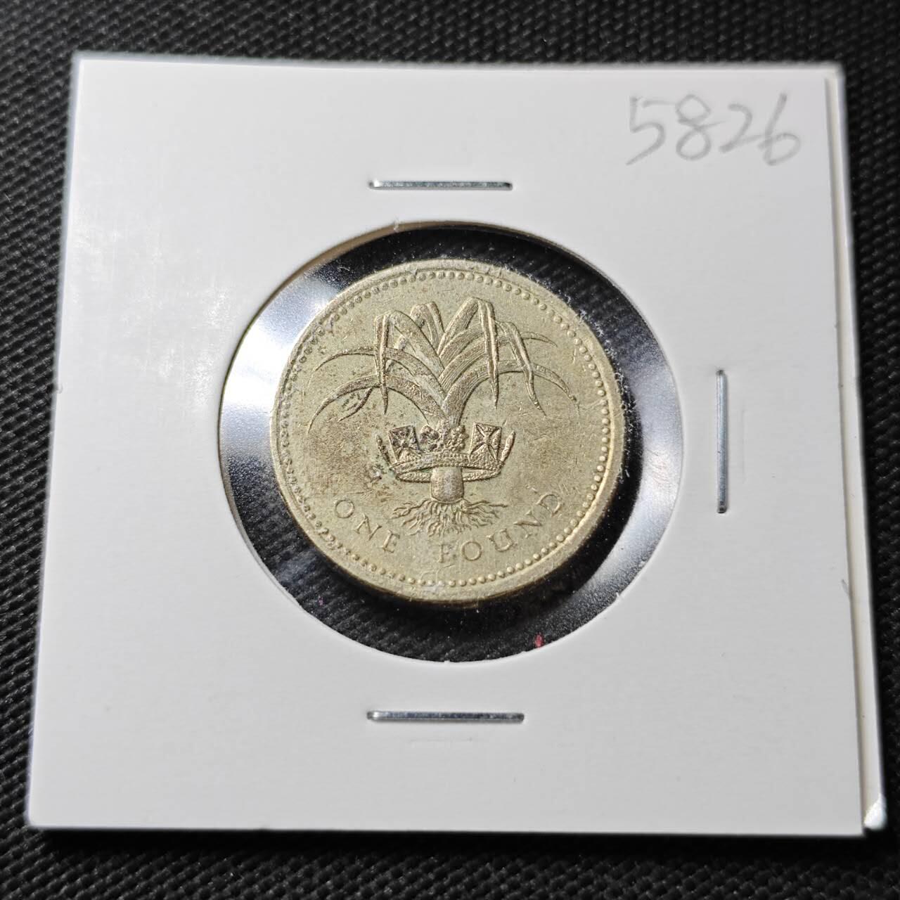 KK钱币收藏小铺  第358场  2月预留时间 周末发货  英国1镑