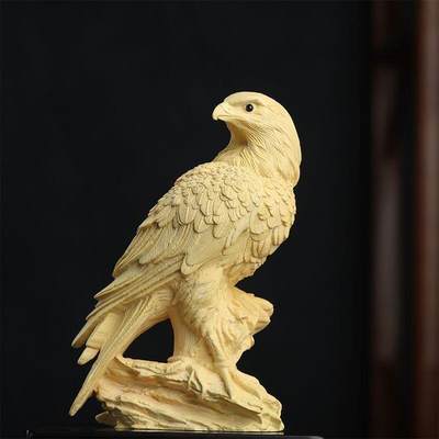 听雨轩（7） - 黄杨木雕 大展宏图 8cm