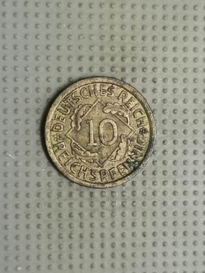 2025年第106场各国散币拍卖（总第106场）26号发一次货 - 德国1935年10芬尼