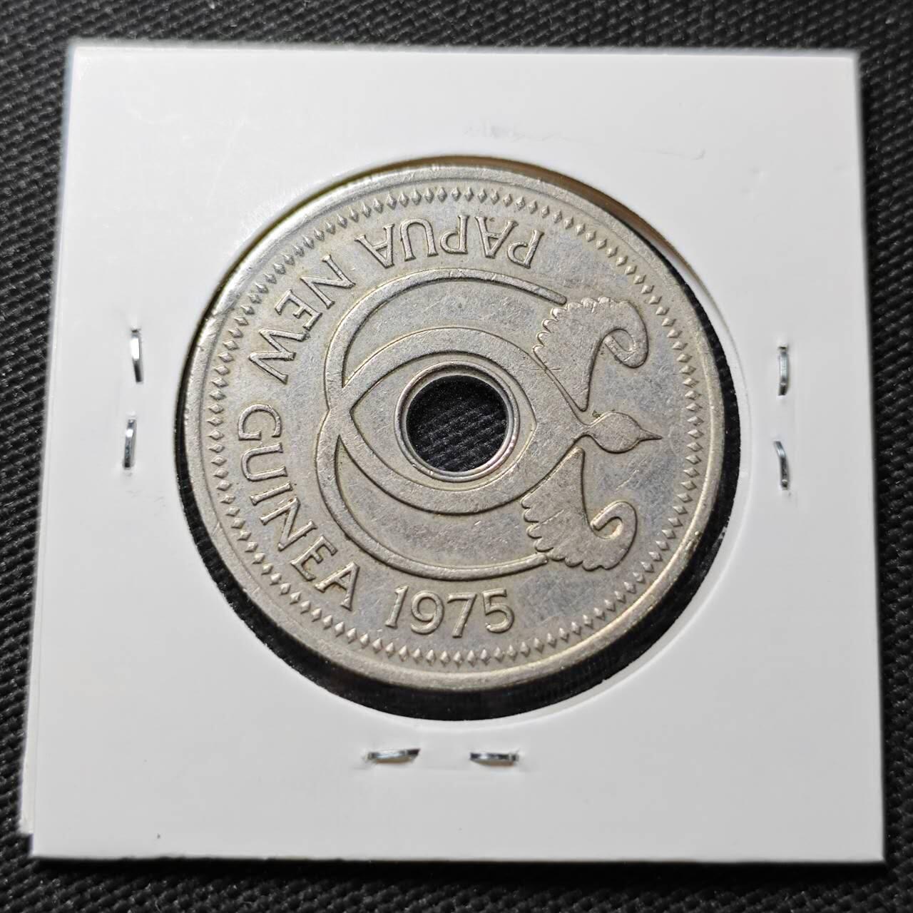 KK钱币收藏小铺  第358场  2月预留时间 周末发货  1975巴布内亚新几内亚1元