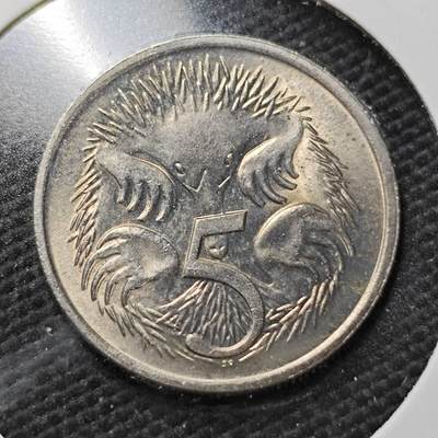 KK钱币收藏小铺  第358场  2月预留时间 周末发货 -  1984澳大利亚5分