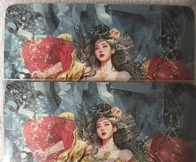 花开卡拍第44期（10月26号周日截拍，品控勿拍!!!拍品不寄存，运费5元，自制卡难免瑕疵，可能存在轻微撞角爆边等出厂瑕疵，品控介意勿拍！） - 燎原刷子人间传 太平公主双服饰 幻彩普卡2张