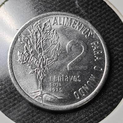 KK钱币收藏小铺  第358场  2月预留时间 周末发货 -  1975巴西2分纪念币 农粮纪念币