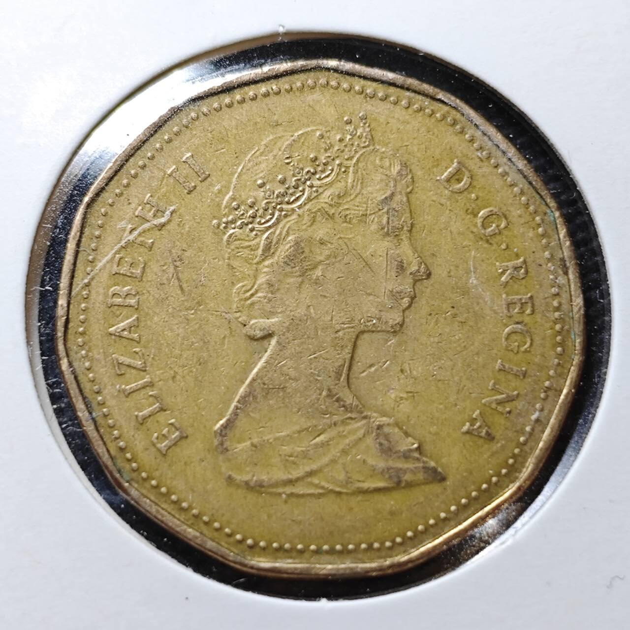 KK钱币收藏小铺  第358场  2月预留时间 周末发货  加拿大1元