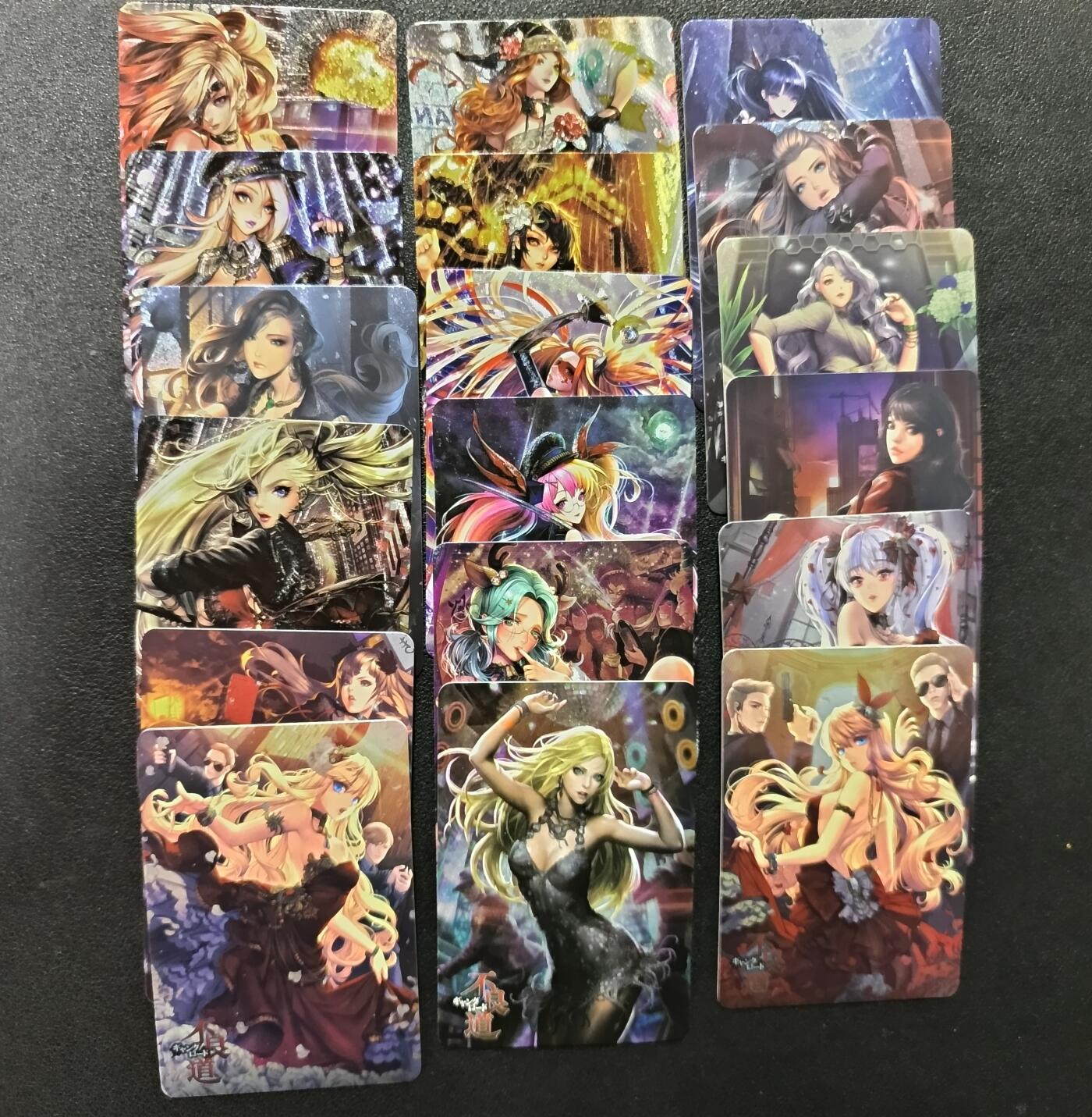 天玑星卡拍第133期《10.30周四截拍》持续收拍收评中 满赠卡需备注 宁缺卡牌 不良道 粗闪 18张 自制卡