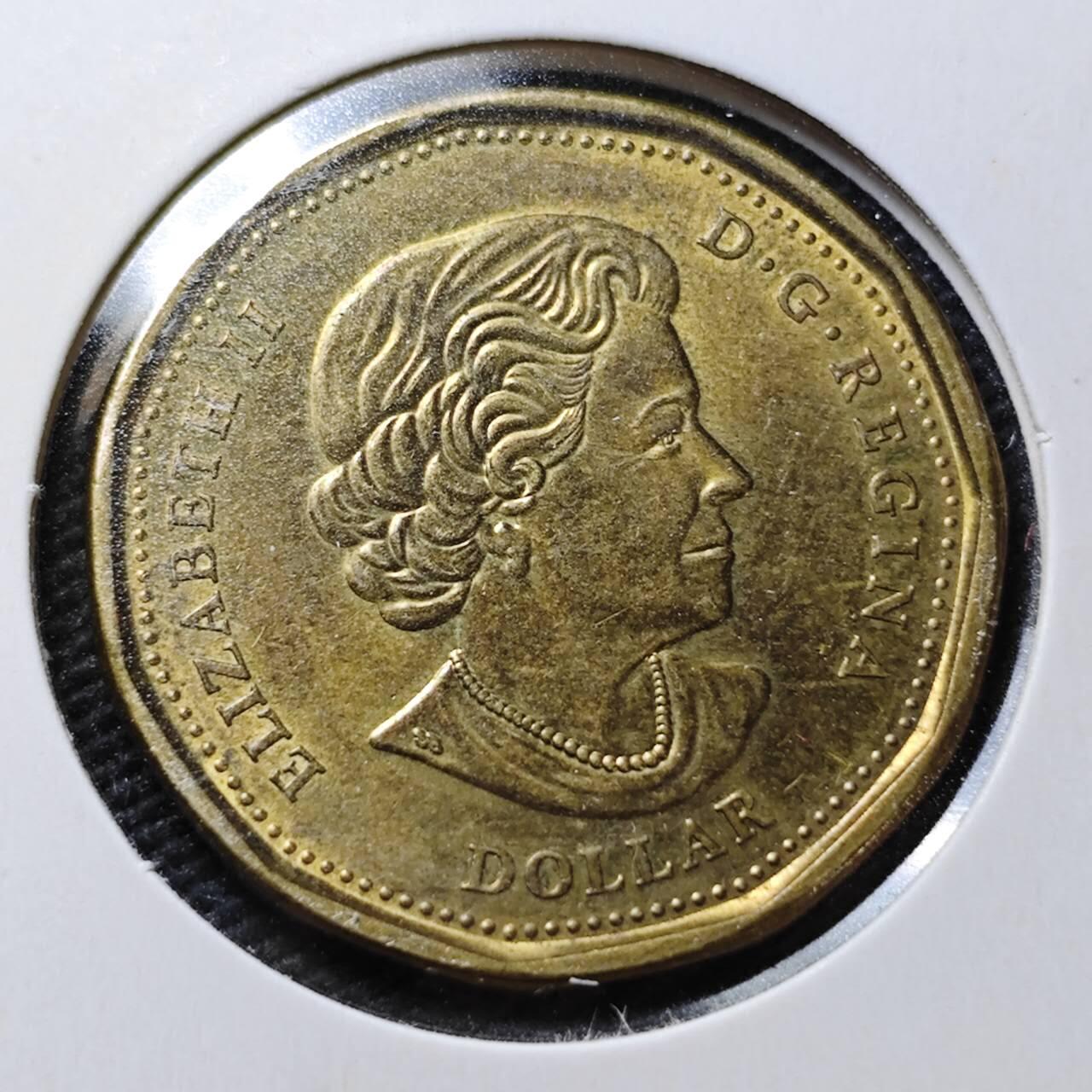 KK钱币收藏小铺  第358场  2月预留时间 周末发货  2016加拿大1元 奥运纪念币