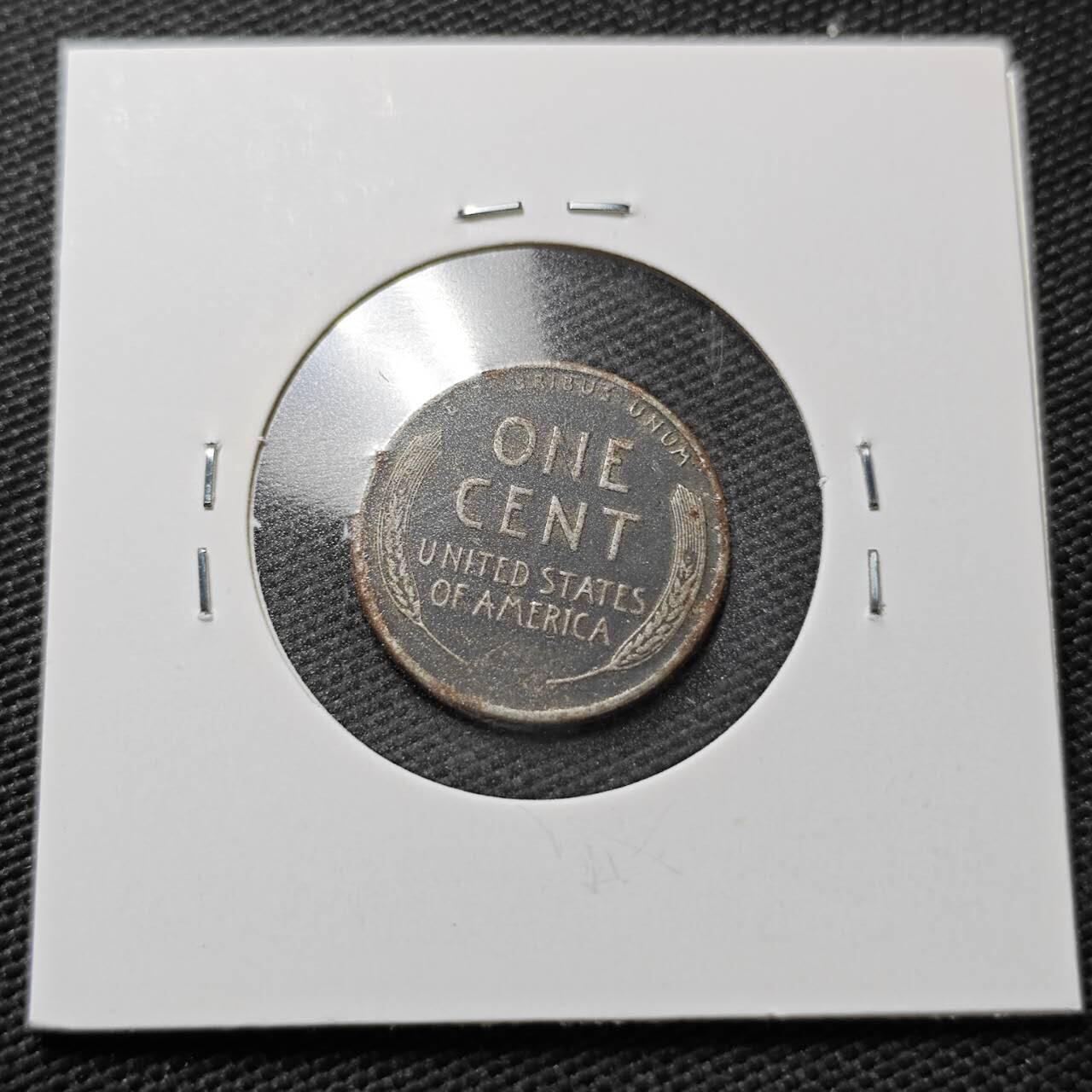 KK钱币收藏小铺  第358场  2月预留时间 周末发货  1943美国1分铁币