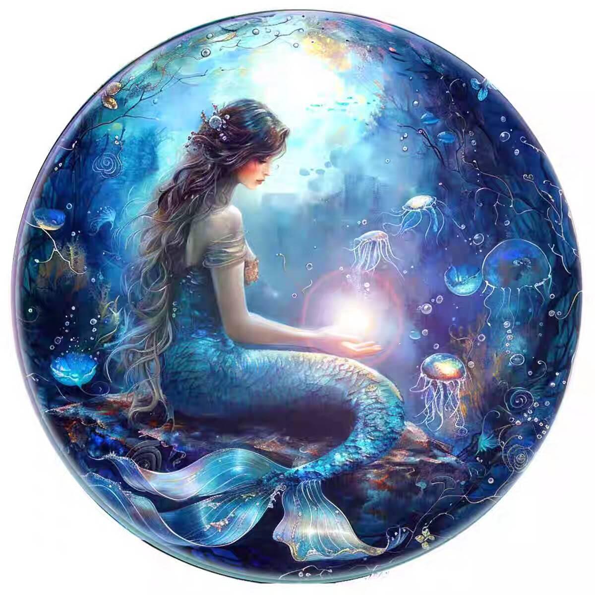 【现货】利比里亚2026年海底世界美人鱼120毫米大尺寸双面彩1盎司银币999现货提供