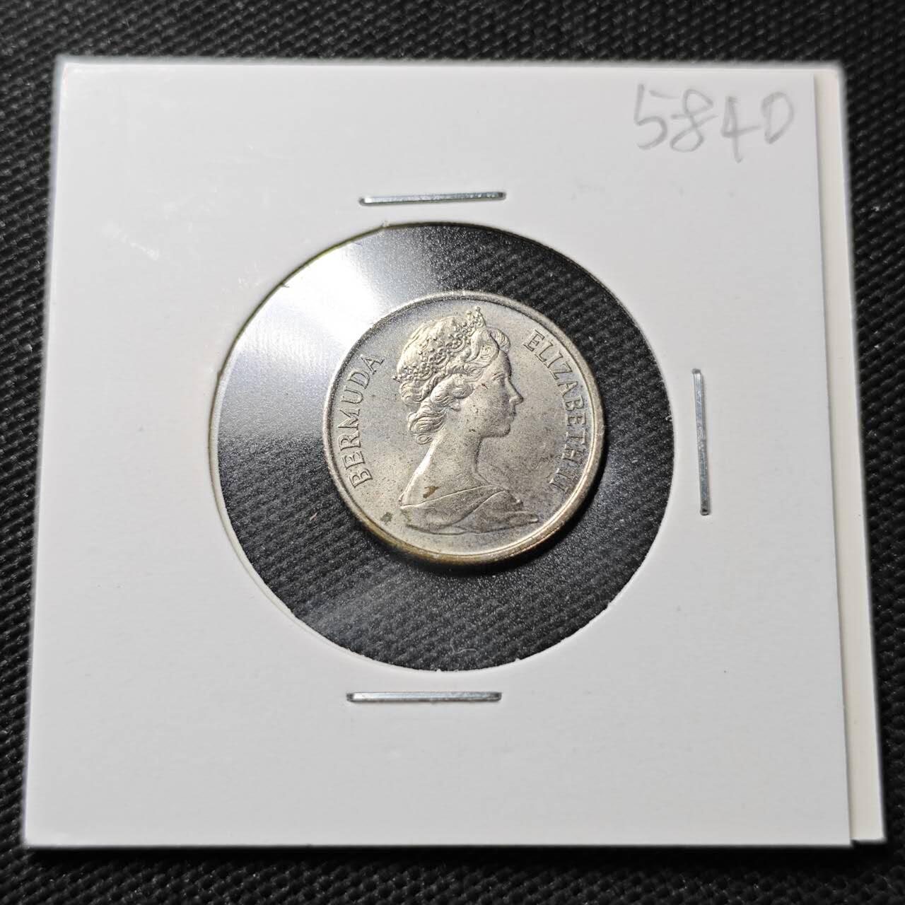KK钱币收藏小铺  第358场  2月预留时间 周末发货  1979百慕大10分